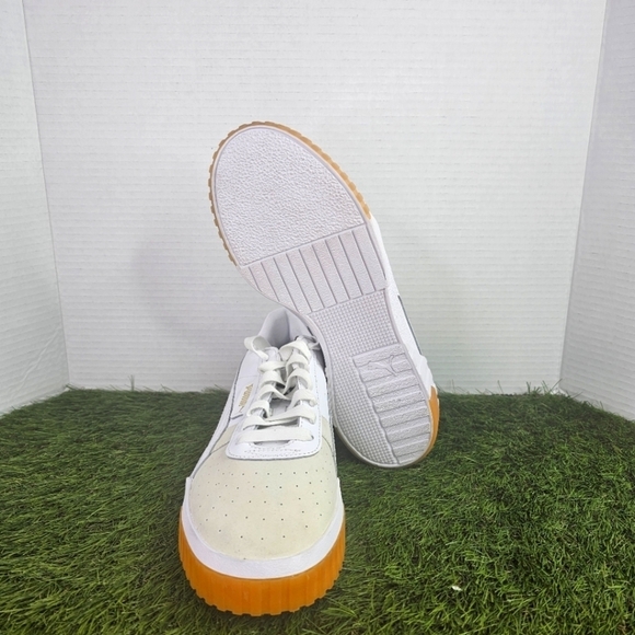 Puma Cali Exotic White Sneakers 369653-01 Women's Size 10 - Picture 7 of 8